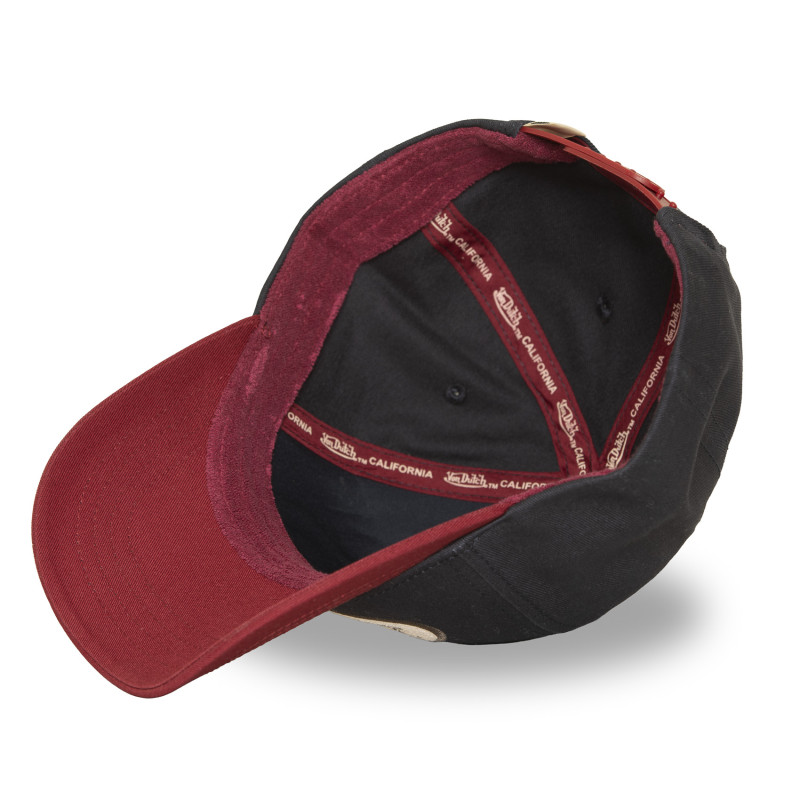 Casquette baseball avec écusson en bouclette Terry