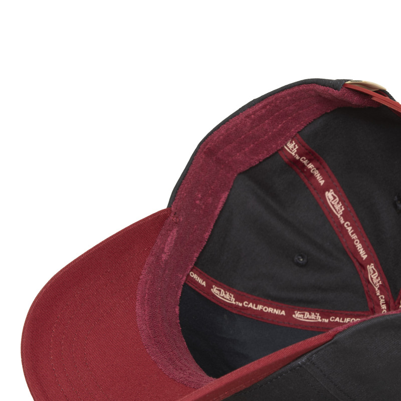 Casquette baseball avec écusson en bouclette Terry