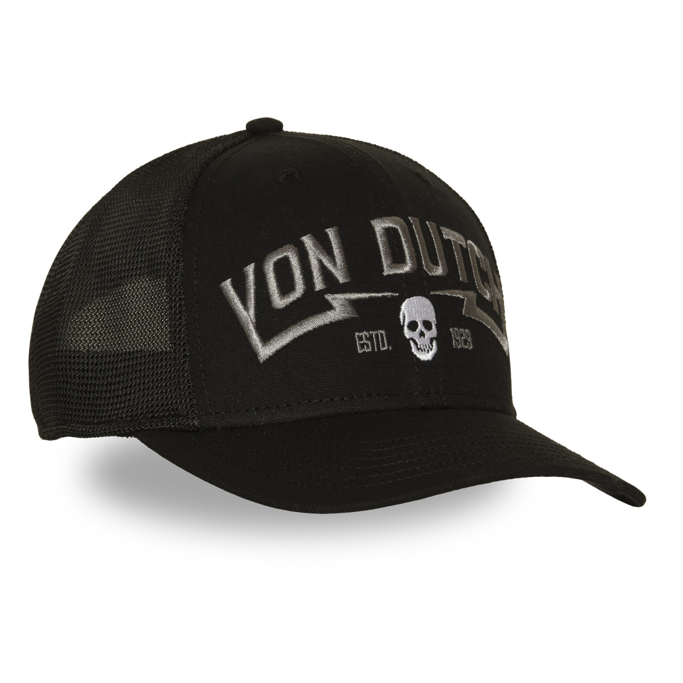 Casquette Premium Semi Curved avec broderie Can Skull