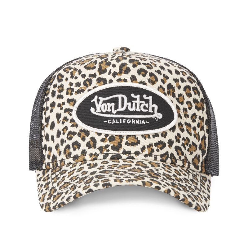 Casquette trucker Léopard