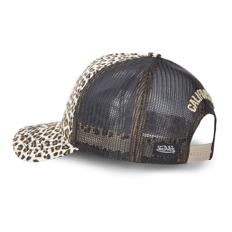 Casquette trucker Léopard