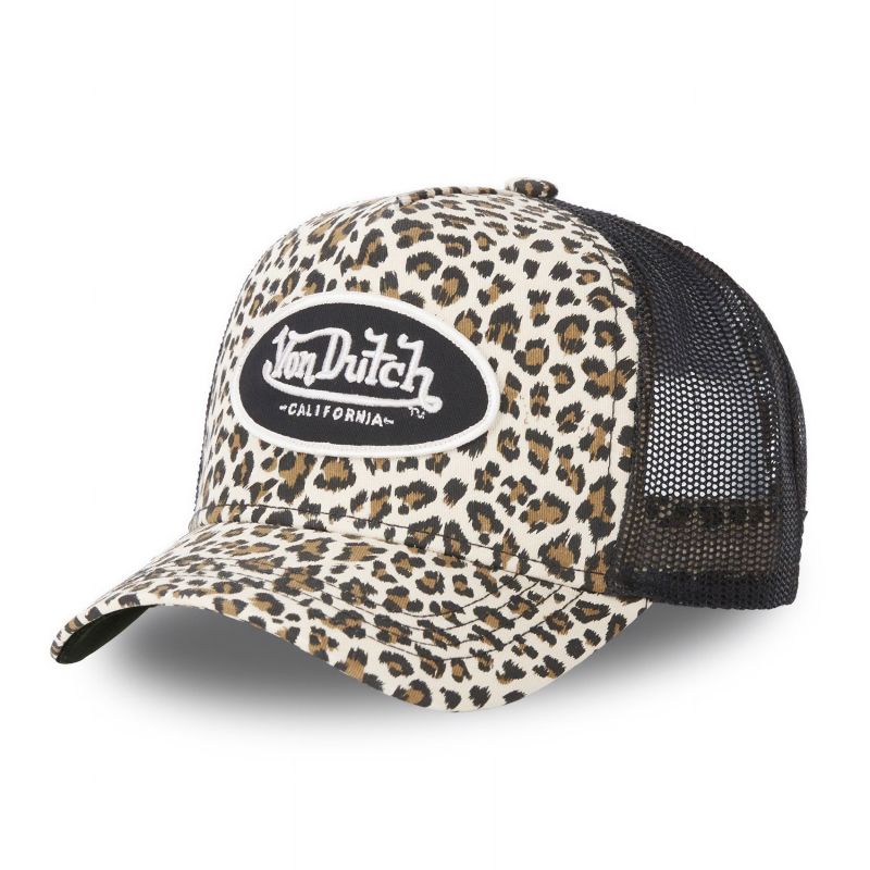 Casquette trucker Léopard