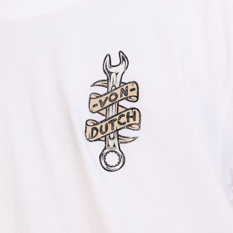 T-shirt homme comfort en jersey print devant et dos Custom