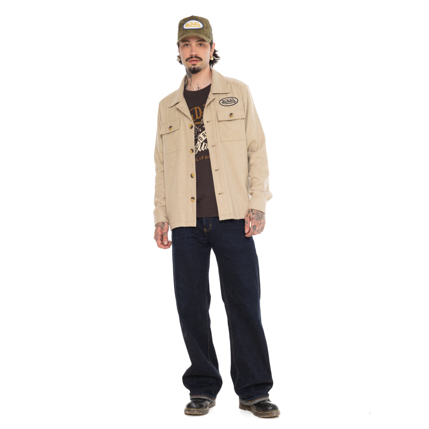 Surchemise Mi saison Beige FINN | Homme - Vondutch