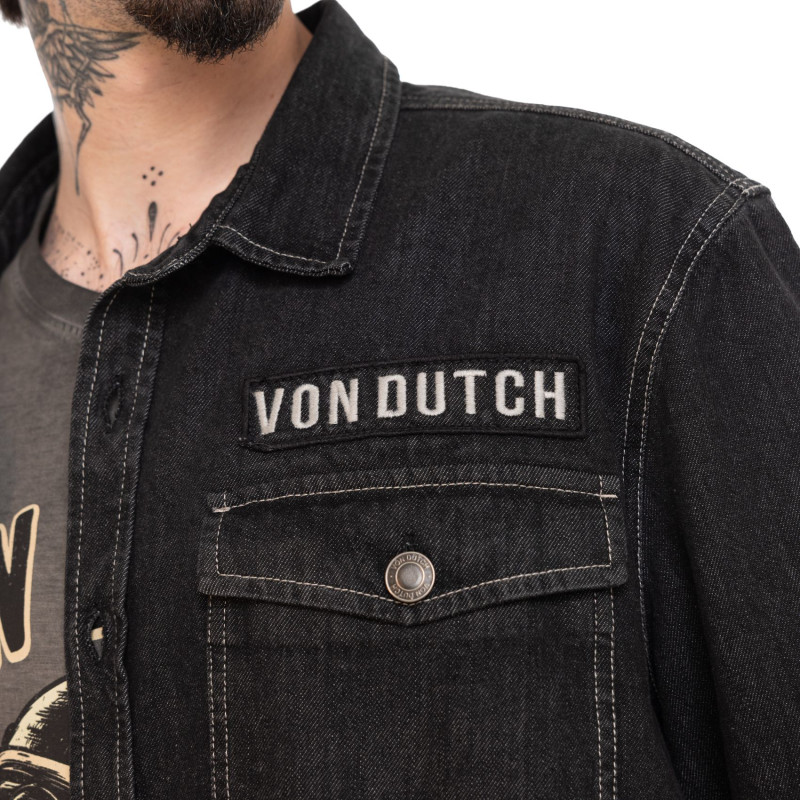 Surchemise Mi saison Noire SCOTT | Homme - Vondutch