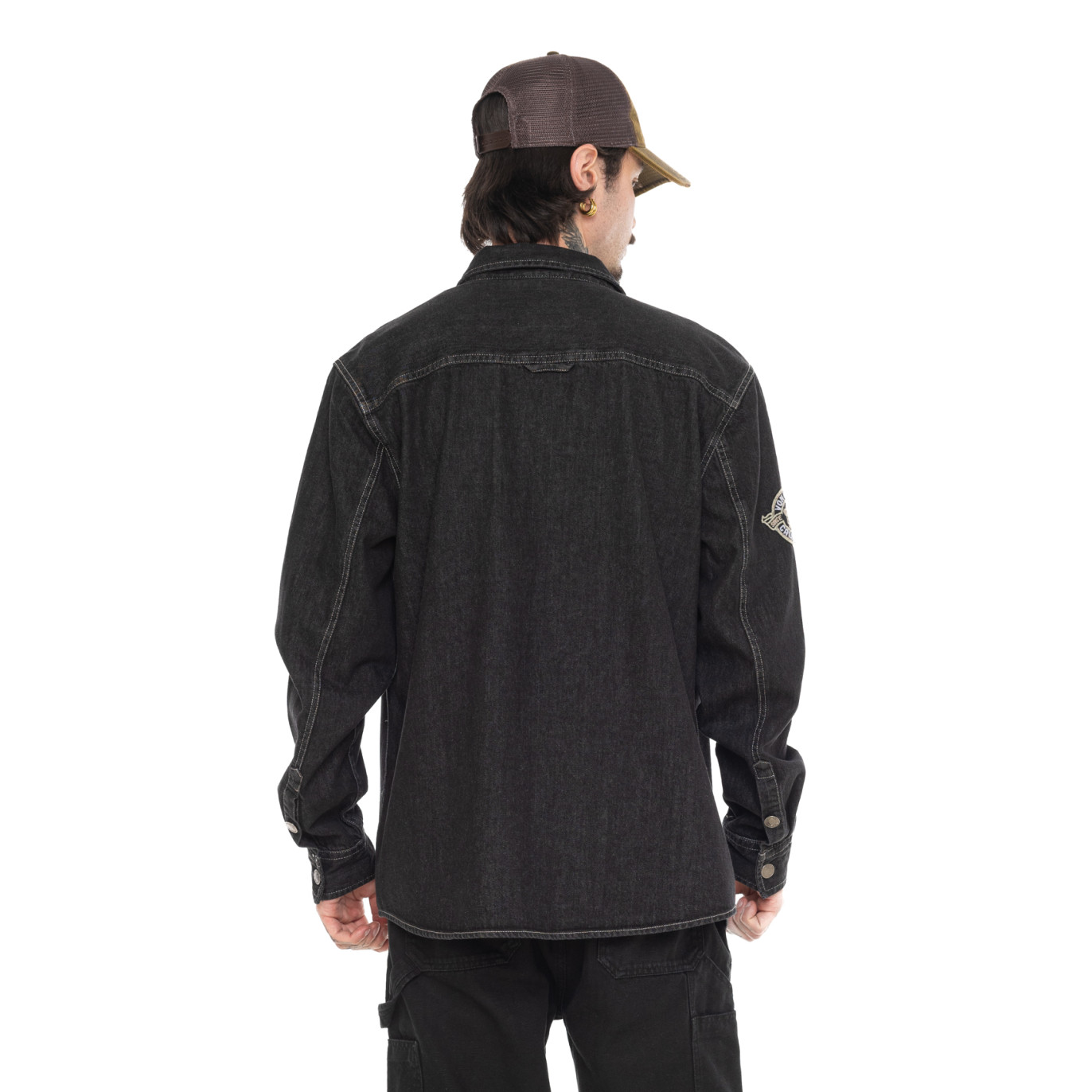 Surchemise Mi saison Noire SCOTT | Homme - Vondutch