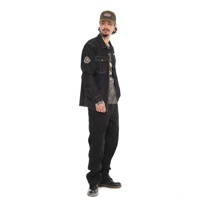 Surchemise Mi saison Noire SCOTT | Homme - Vondutch