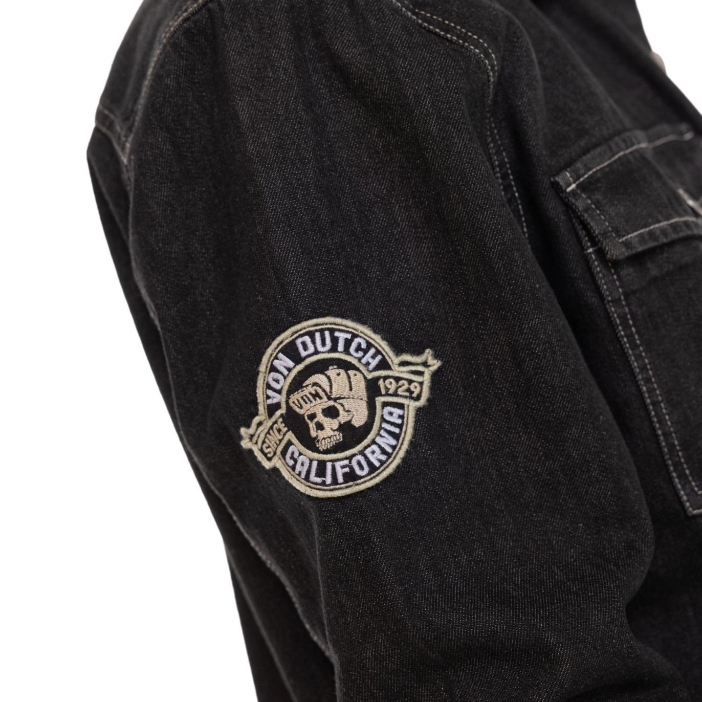 Surchemise Mi saison Noire SCOTT | Homme - Vondutch
