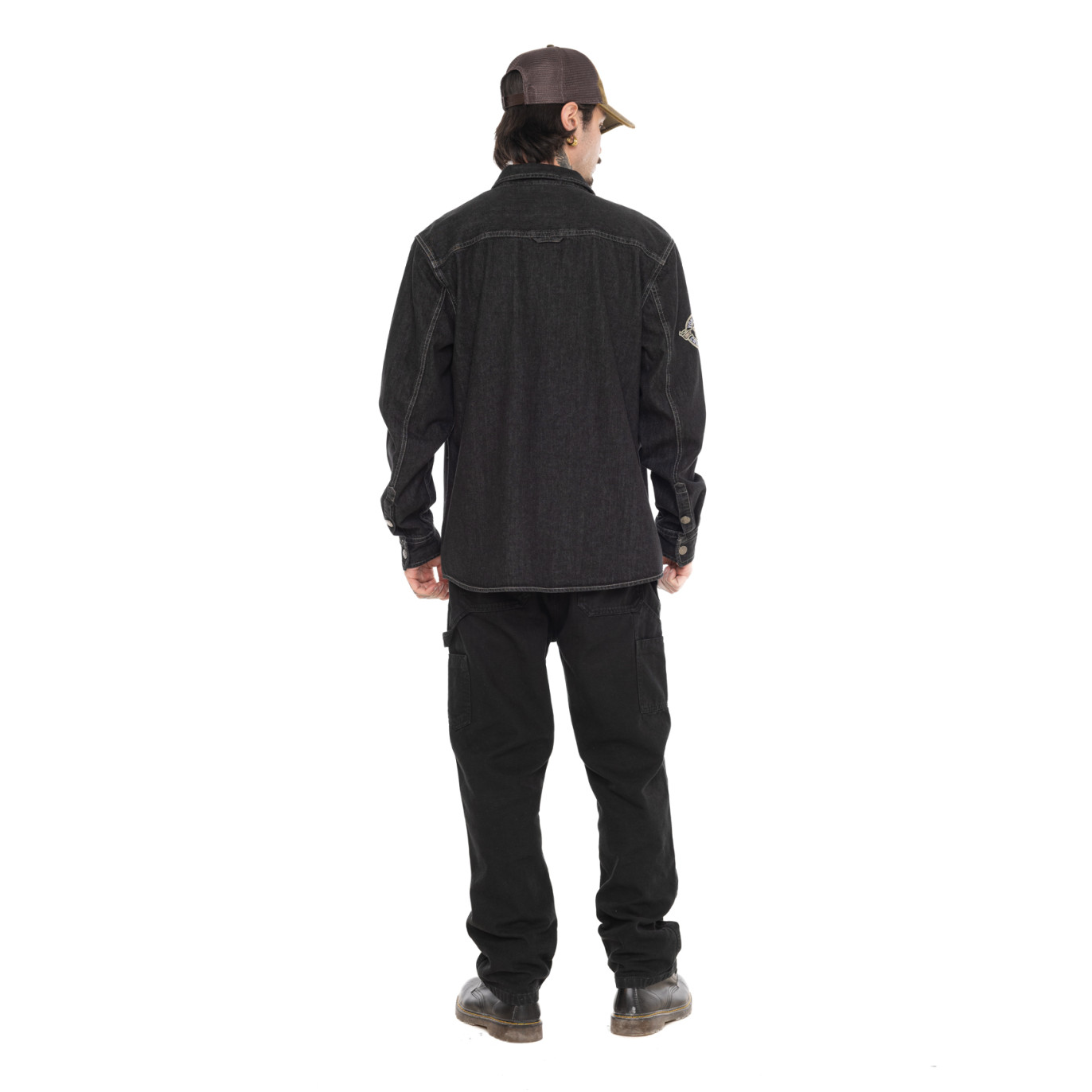 Surchemise Mi saison Noire SCOTT | Homme - Vondutch