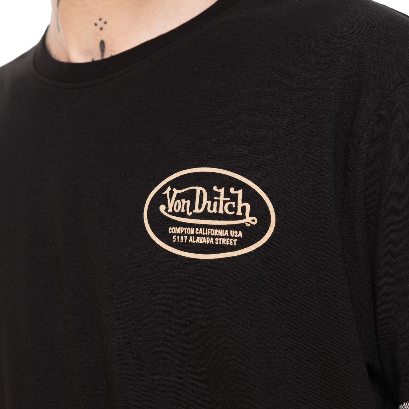 T-shirt homme regular en jersey 160GSM print devant et dos Bitch
