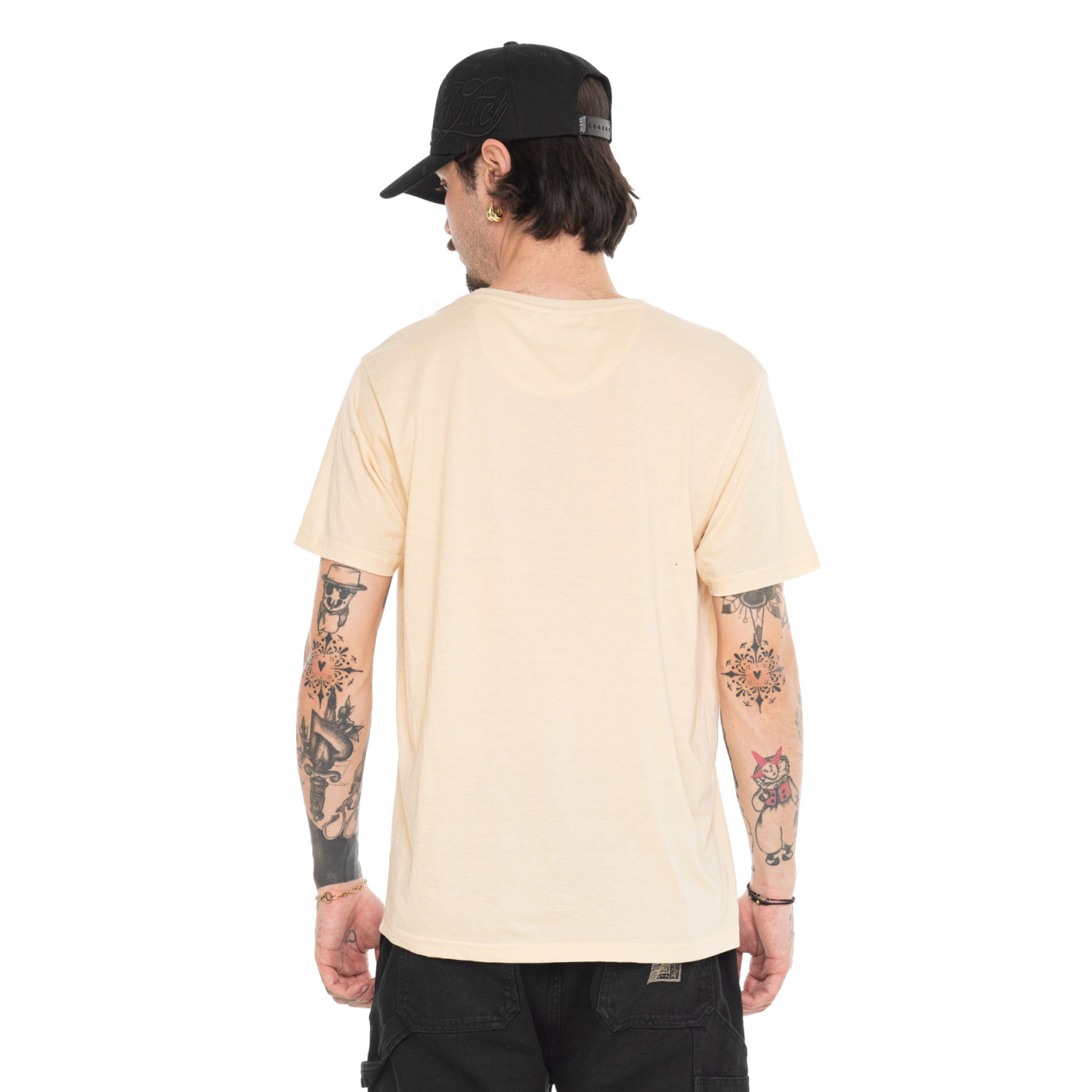 T-shirt homme regular col rond imprimé devant Charm