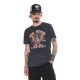 T-shirt homme regular col rond acid wash Leo