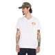 Tee Shirt Blanc coupe Régular Col V NASH | Homme - Vondutch | Von Dutch