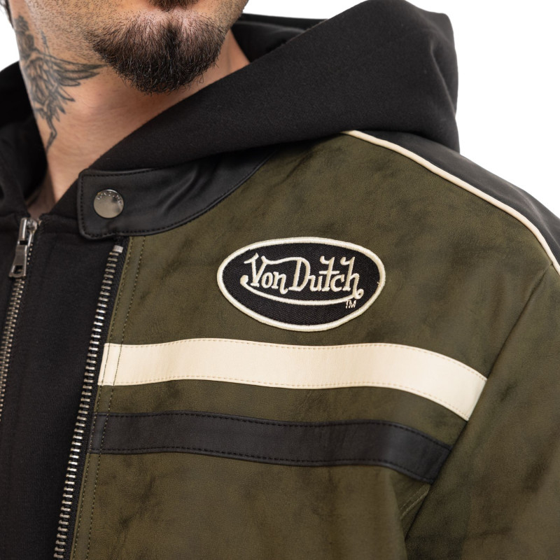Blouson Matelassé Hiver Verte LEROY | Homme - Vondutch