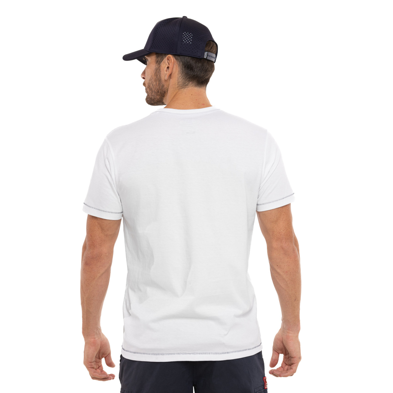 Tee Shirt Blanc coupe Régular Col rond FULL | Homme - Vondutch | Von Dutch