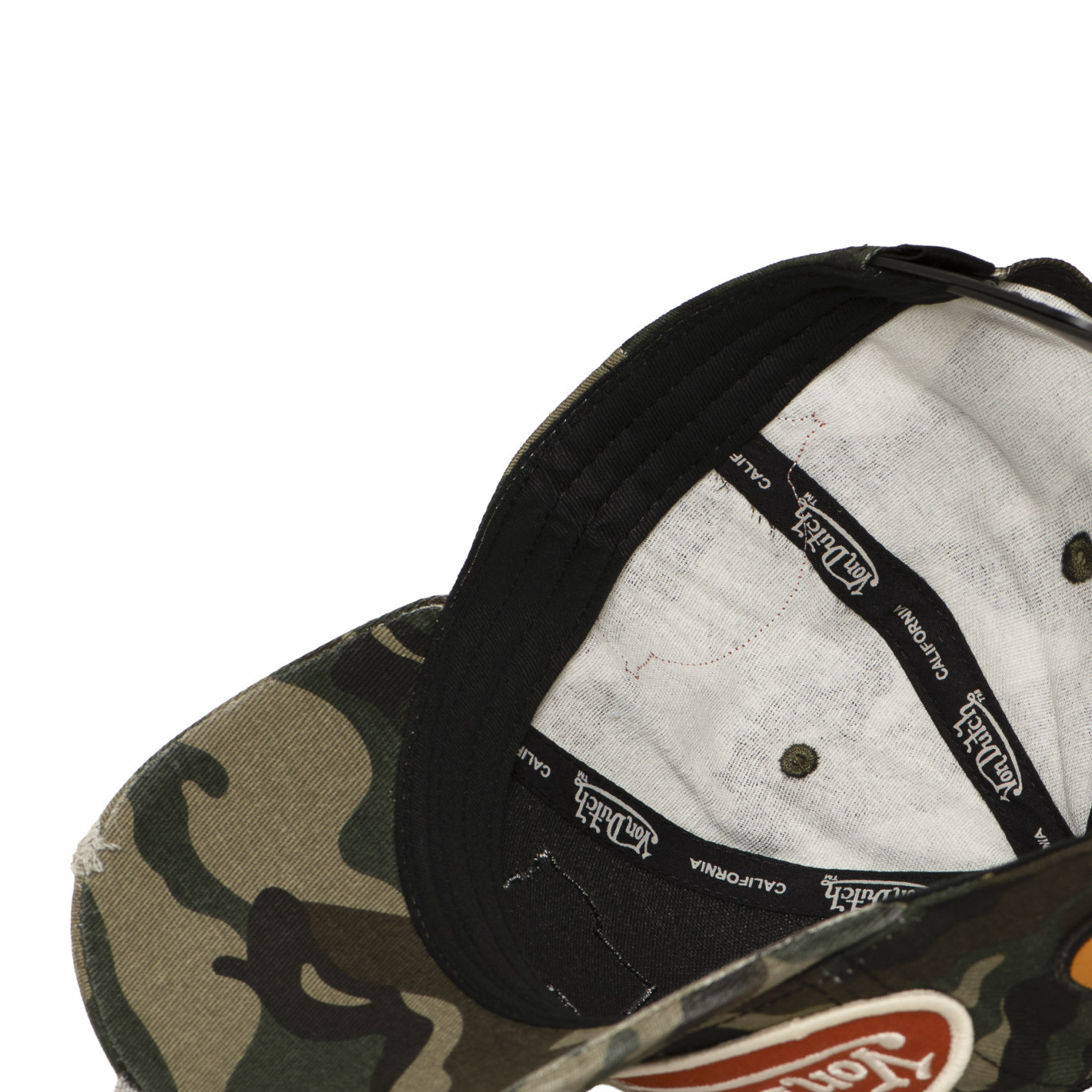 Casquette Vondutch Kaki Baseball Snapback effet Usé KAMO | VonDutch