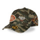 Casquette Vondutch Kaki Baseball Snapback effet Usé KAMO | VonDutch