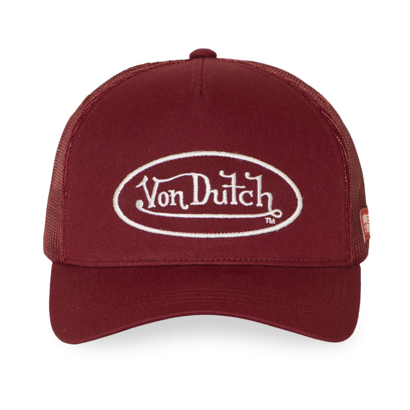 Casquette Vondutch Rouge Trucker Strapback / Boucle LOFB | VonDutch