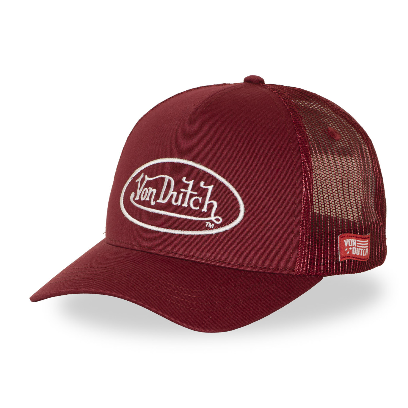 Casquette Vondutch Rouge Trucker Strapback / Boucle LOFB | VonDutch