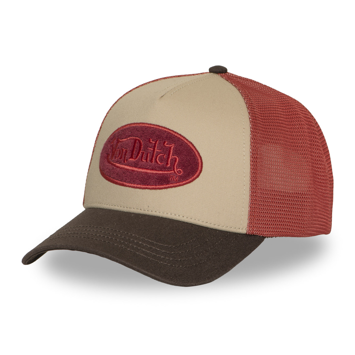 Casquette Vondutch Marron Trucker Snapback TERRY | VonDutch