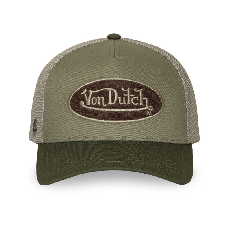 Casquette Vondutch Verte Trucker Snapback TERRY | VonDutch