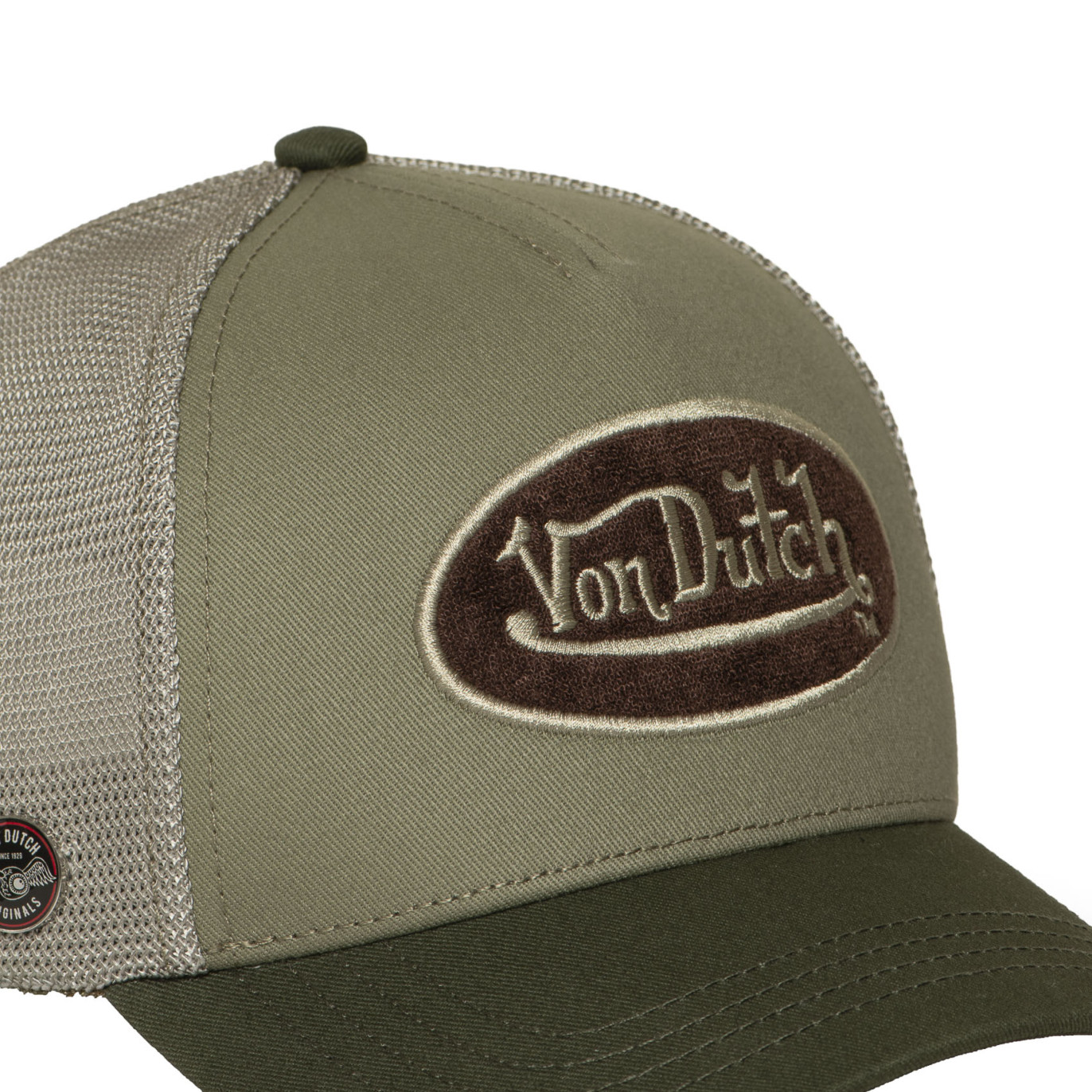 Casquette Vondutch Verte Trucker Snapback TERRY | VonDutch