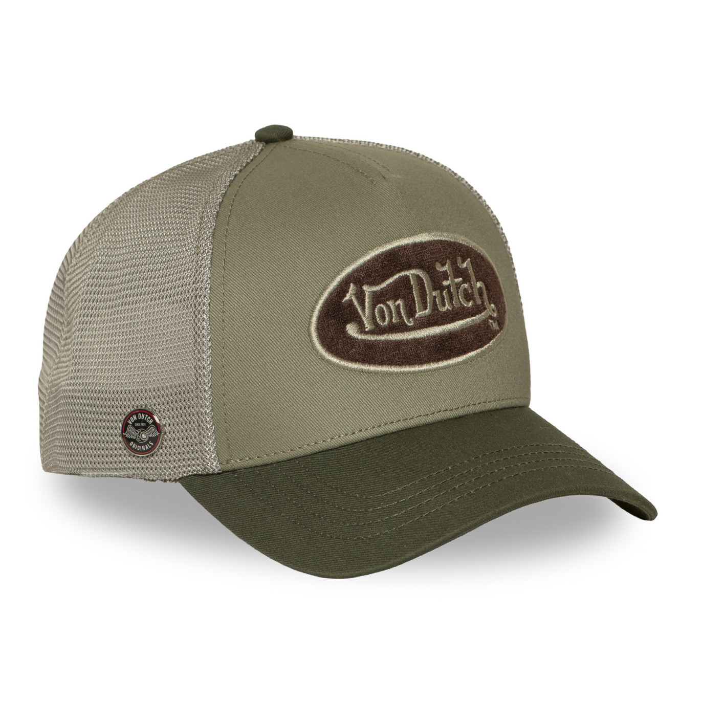 Casquette Vondutch Verte Trucker Snapback TERRY | VonDutch