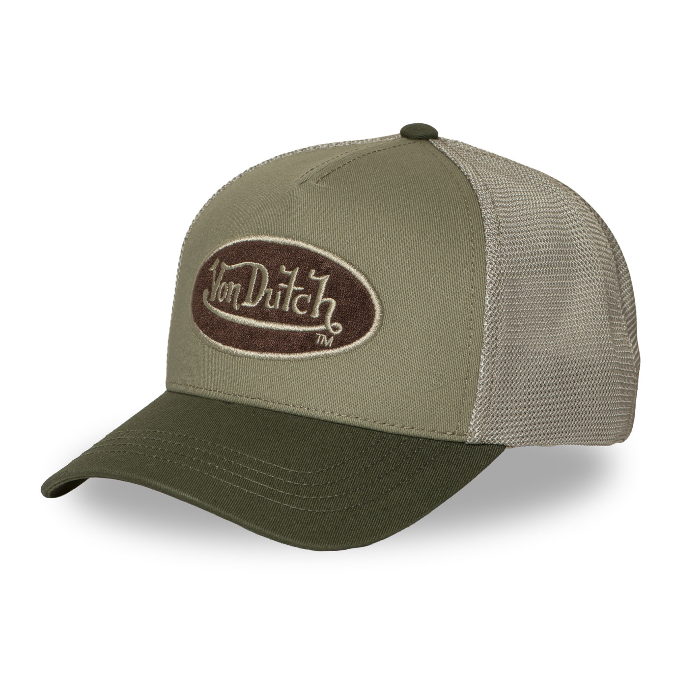 Casquette Vondutch Verte Trucker Snapback TERRY | VonDutch