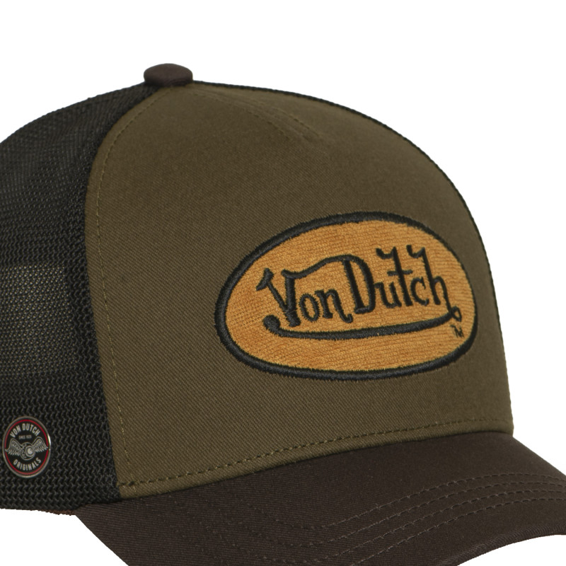 Casquette Vondutch Kaki Trucker Snapback TERRY | VonDutch