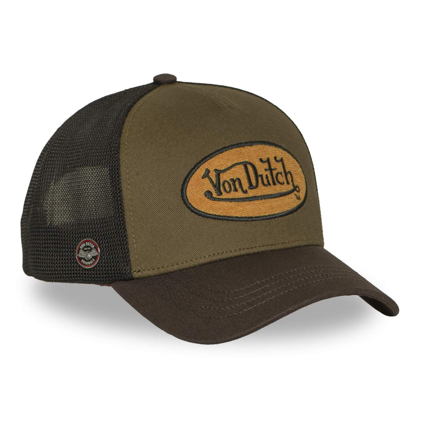 Casquette Vondutch Kaki Trucker Snapback TERRY | VonDutch