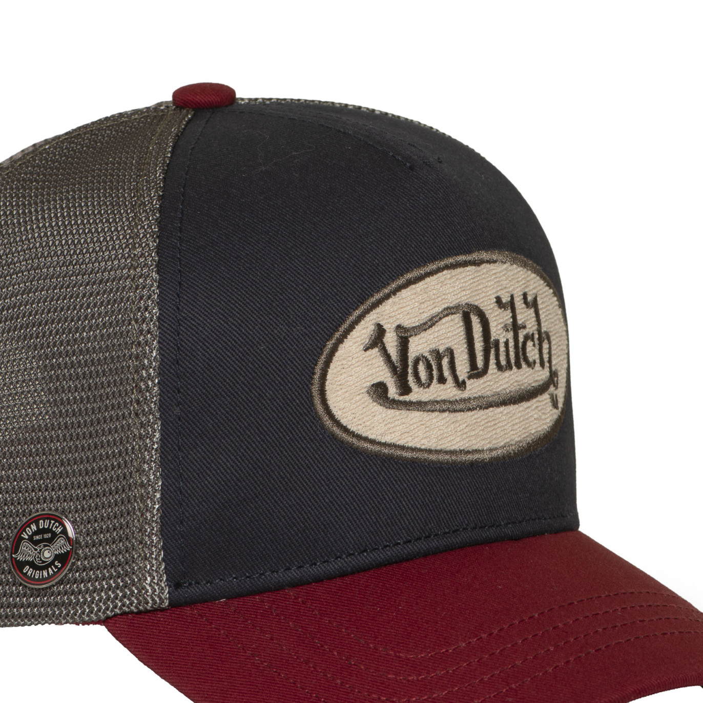 Casquette Vondutch Rouge Trucker Snapback TERRY | VonDutch