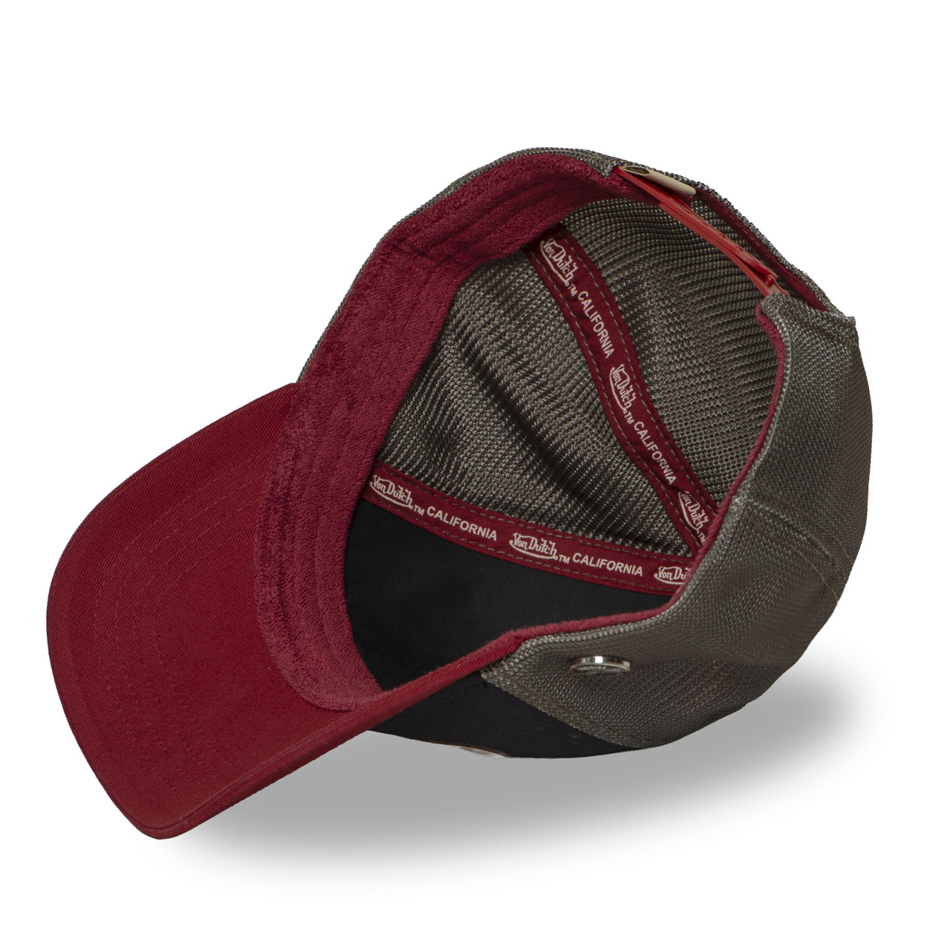 Casquette Vondutch Rouge Trucker Snapback TERRY | VonDutch