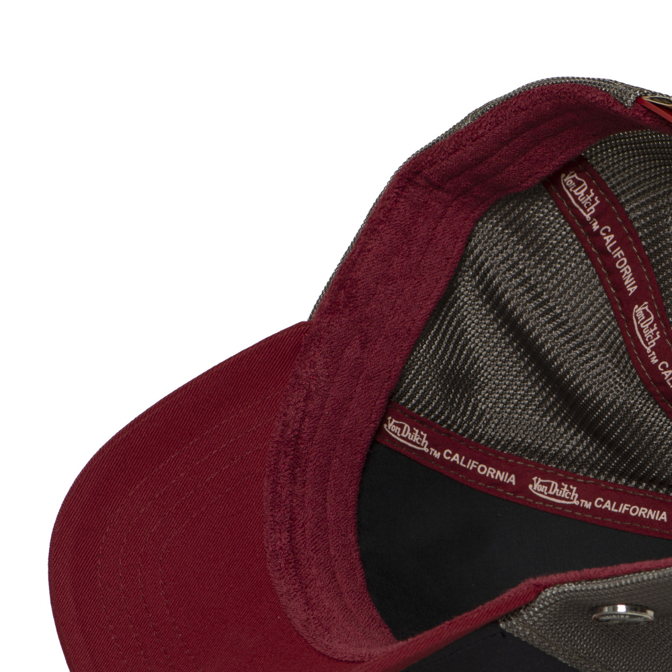 Casquette Vondutch Rouge Trucker Snapback TERRY | VonDutch