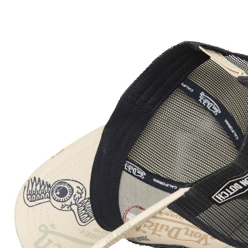 Casquette Vondutch Beige Trucker Snapback CAFE | VonDutch