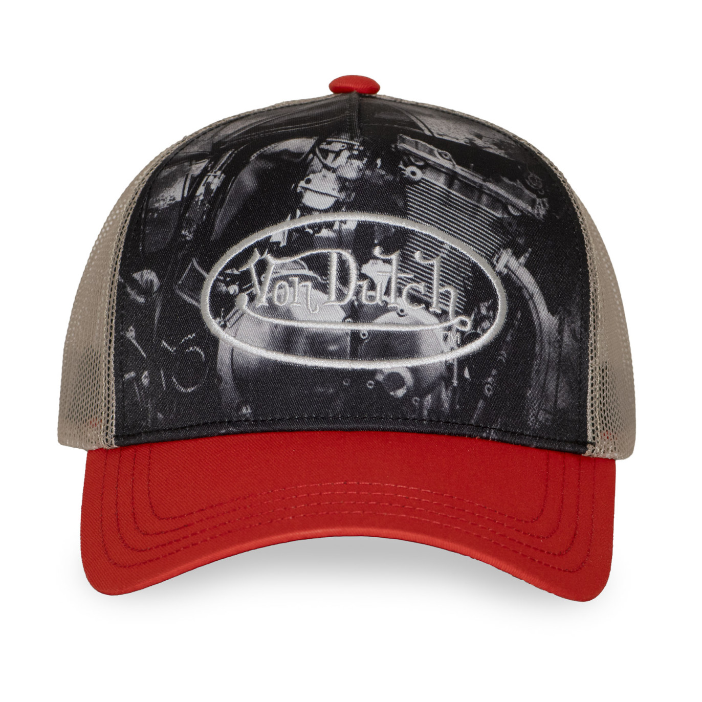 Casquette Vondutch Noire Trucker Snapback SUBLI | VonDutch | Von Dutch