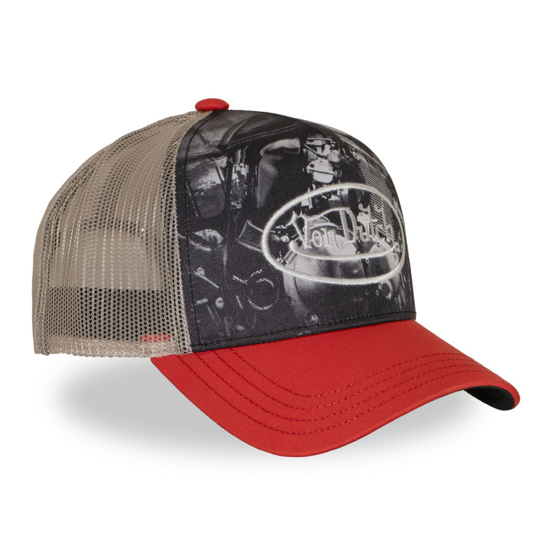 Casquette Vondutch Noire Trucker Snapback SUBLI | VonDutch | Von Dutch