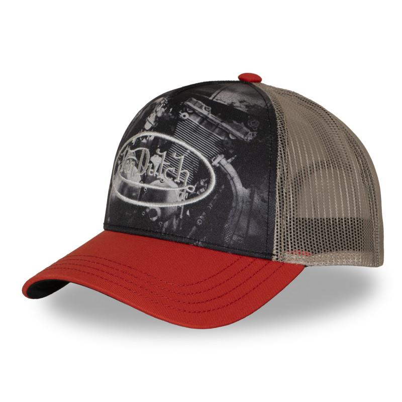 Casquette Vondutch Noire Trucker Snapback SUBLI | VonDutch | Von Dutch