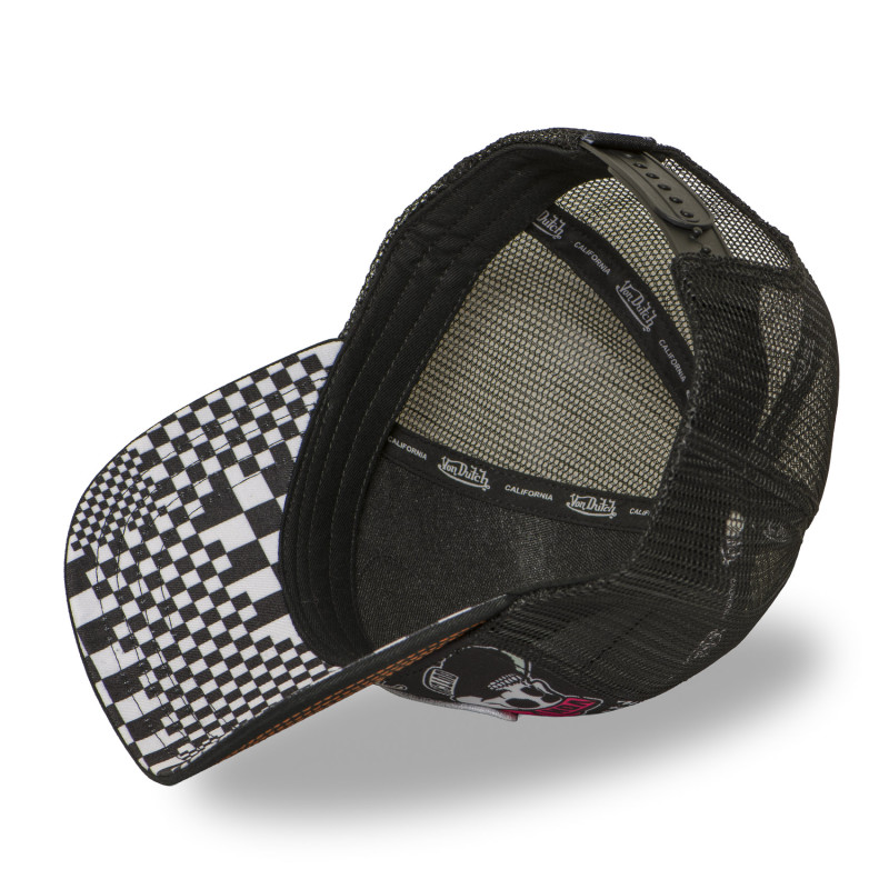 Casquette Vondutch Noire Trucker Snapback SUBLI | Von Dutch