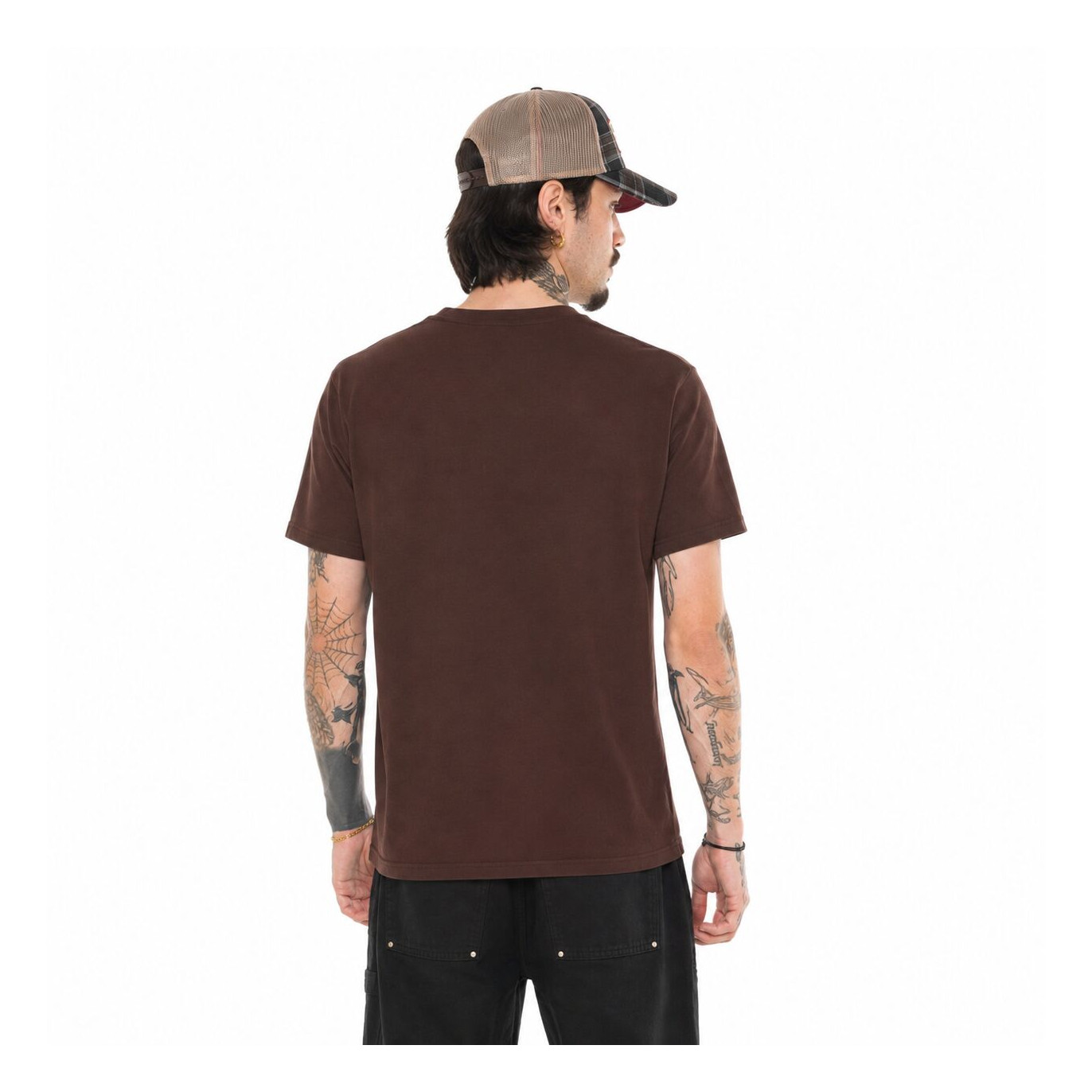 Tee Shirt Marron coupe Régular Col rond LOG | Homme - Vondutch | Von Dutch
