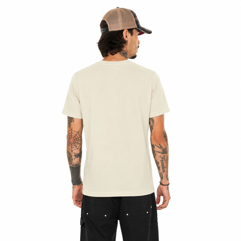 Tee Shirt Blanc coupe Régular Col rond LOG | Homme - Vondutch