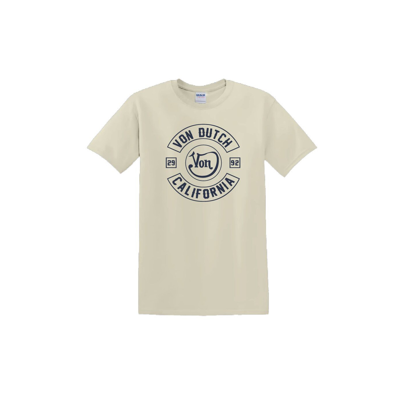 Tee Shirt Blanc coupe Régular Col rond LOG | Homme - Vondutch | Von Dutch