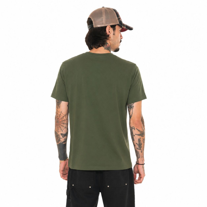 Tee Shirt Kaki coupe Régular Col rond LOG | Homme - Vondutch