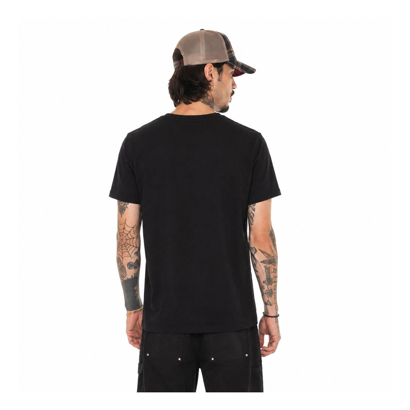 Tee Shirt Noir coupe Régular Col rond LOG | Homme - Vondutch | Von Dutch