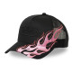 Casquette Vondutch Noire Trucker Snapback FIRE | VonDutch | Von Dutch