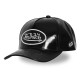 Casquette Vondutch Noire Baseball Strapback / Boucle effet Brillant SHINY | VonDutch