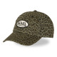 Casquette Vondutch Kaki Dad cap Strapback / Boucle LÉOPARD
