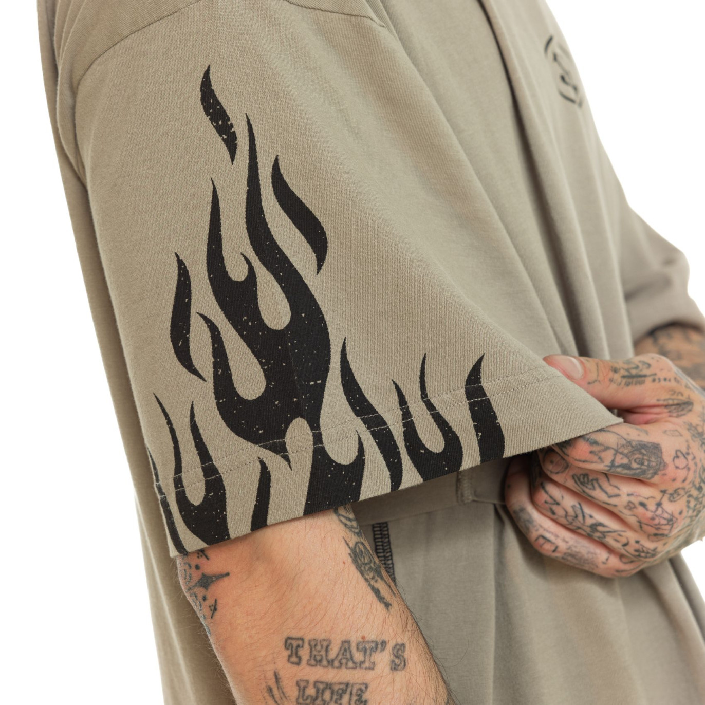 Tee Shirt Gris coupe Relaxed fit Col rond BOSTON | Homme - Vondutch | Von Dutch