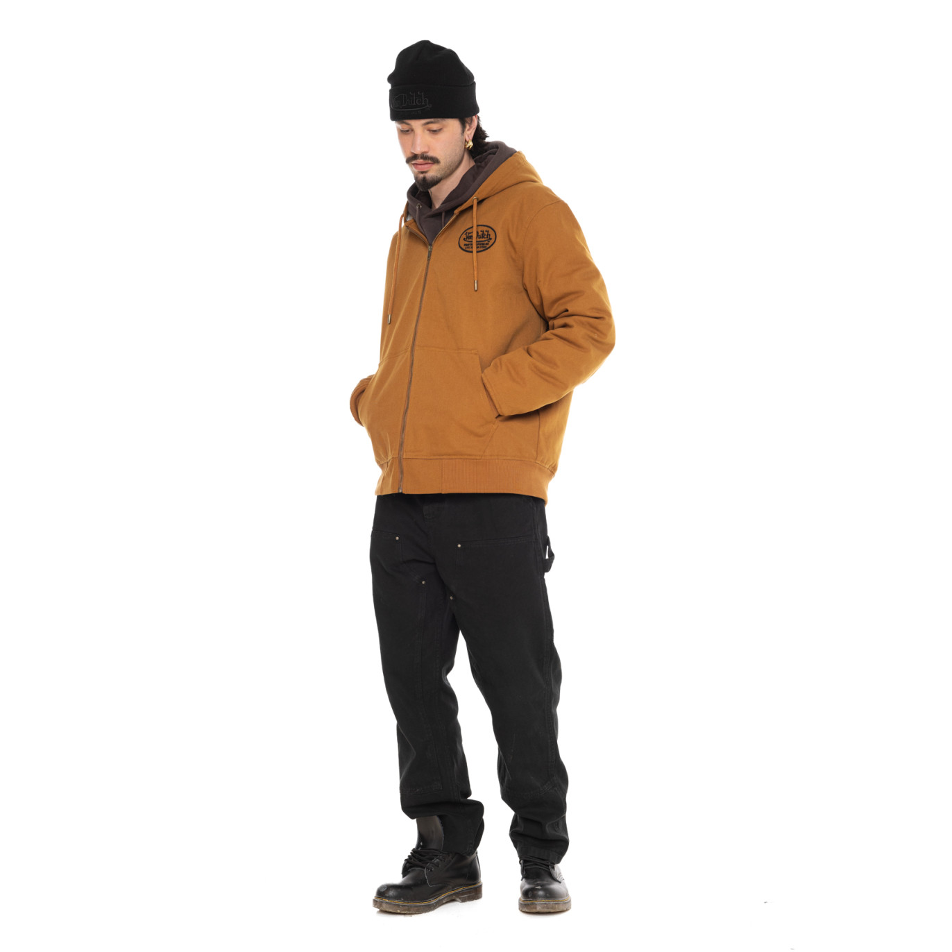 Blouson Hiver Marron LEVY | Homme - Vondutch | Von Dutch