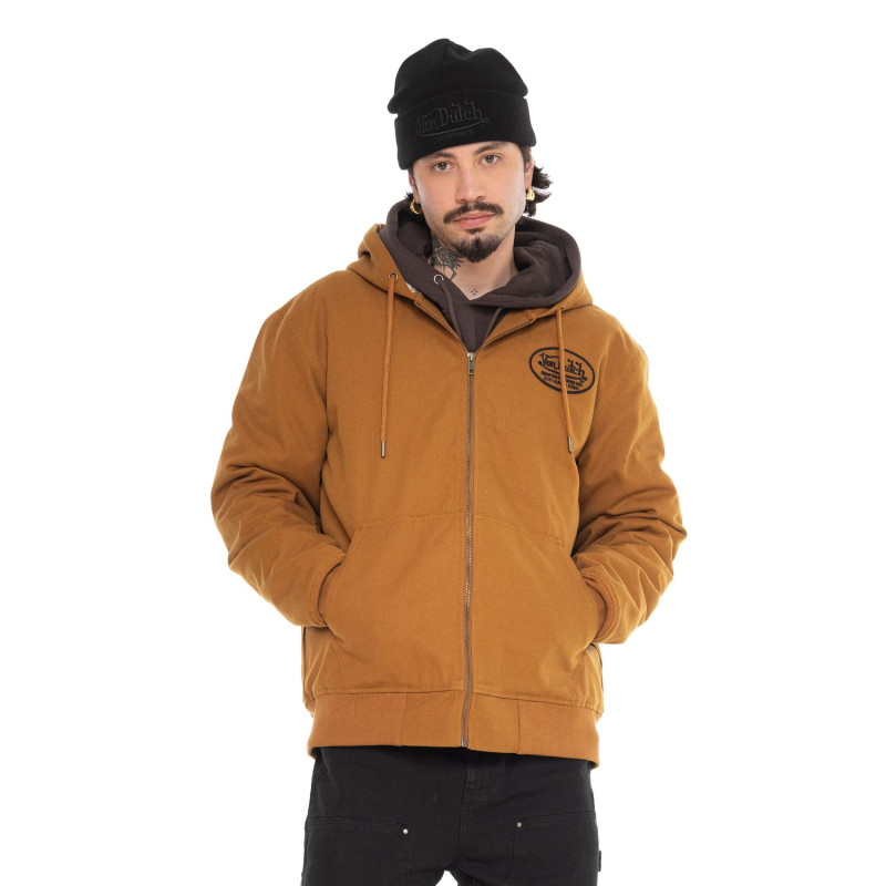 Blouson Hiver Marron LEVY | Homme - Vondutch | Von Dutch