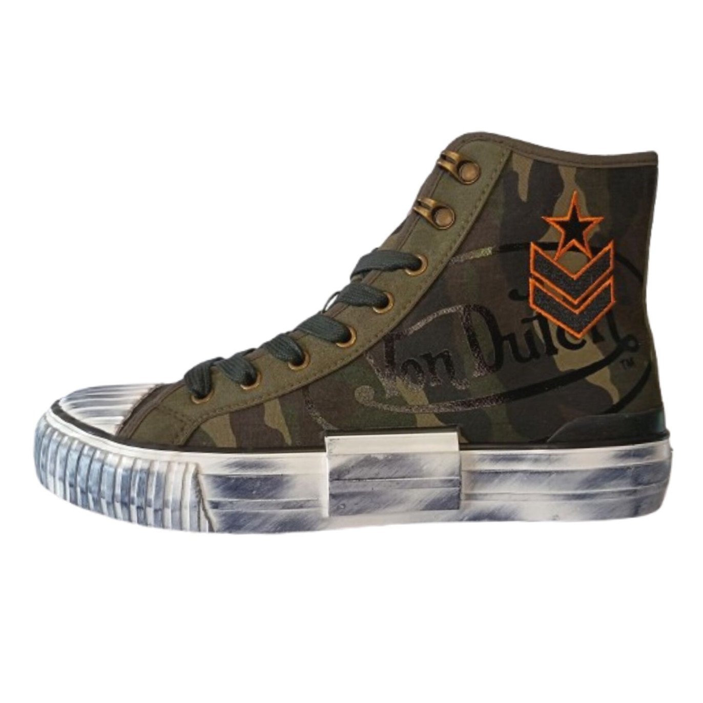 Paire de Chaussures tige haute en toile vulcanisée Vantor | Vondutch